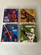 Dummy 13 Action Figure Lot Of 4 Brand New Sealed Never Assembled