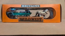 VERY RARE BRITAINS WILD WEST BUCKBOARD 7617 COACH HORSE COMPLETE BOXED 1978