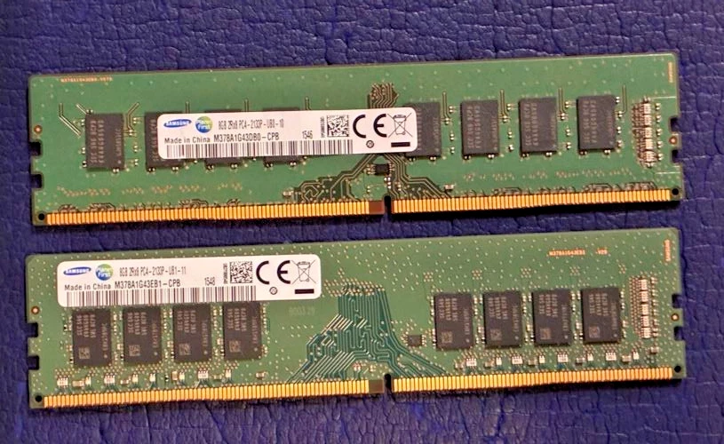 Samsung PC4-17000 (DDR4-2133) Bus Speed Computer RAM 16 GB Total