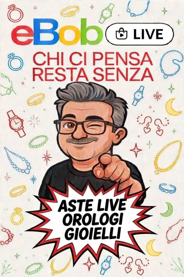 eBob LIVE - ASTE OROLOGI E GIOIELLI a partire da 1€