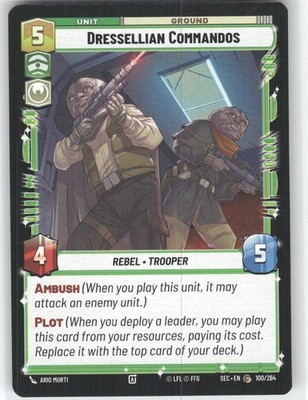 Dressellian Commandos Common Secrets of Power 100/264 NM