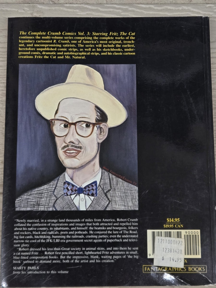 The Complete Crumb Comics #3 (Fantagraphics Books November 1988