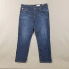AG Adriano Goldschmied Jeans Womens 32R Ex-Boyfriend Slouchy Slim Stretch Denim