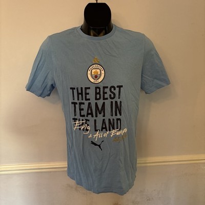 Manchester City Fußball T-Shirt Tee Medium M Puma