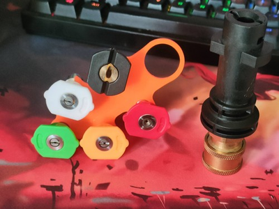 #ad Pressure Washer Nozzle Holder PETG Custom Made PETG $19.87
