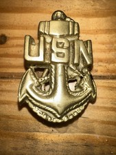 USN Barron Buckle Solid Brass Belt Buckle