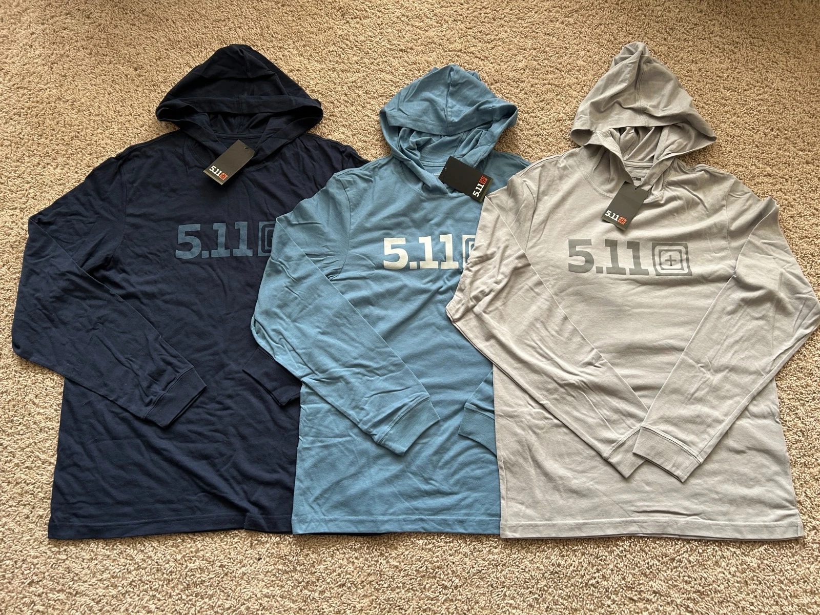 5.11 Tactical Mens lightweight long sleeve hoodie
Opens in a new window or tab