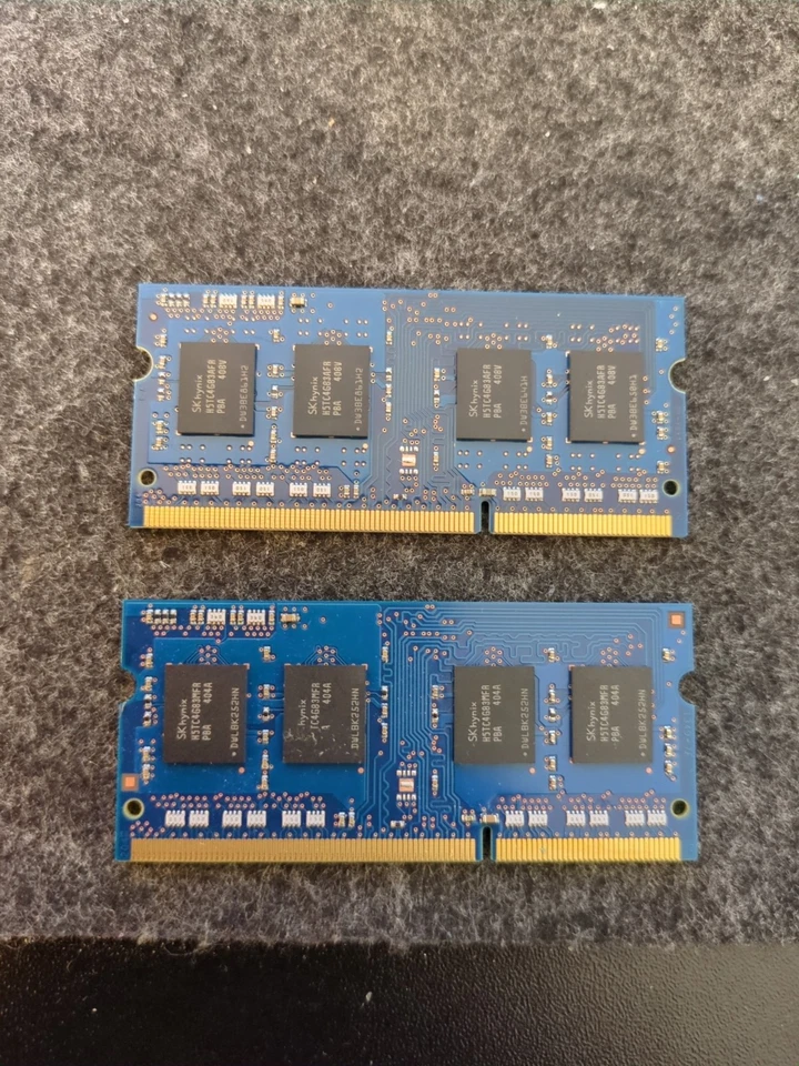 8GB 2x4GB SK Hynix PC3L-12800S DDR3L-1600 RAM 1.35v memory - Image 2 of 2