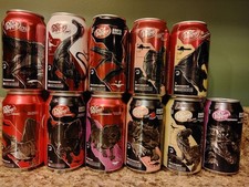 Dr. Pepper Jurassic World Rebirth Collector Lot FULL Set Cans 2025 Complete Can
