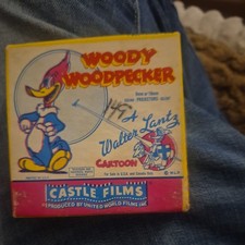Vintage Castle Films Woody Woodpecker 8mm Or 16mm Gate Crasher