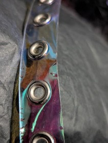 Apatico Duality Holographic Shift PVC Halter Harness Medium