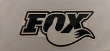 Original Fox Shocks Racing Tail Motocross Motorbike Vintage Vinyl Decal Sticker