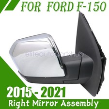 Fit 2015-2020 Ford F-150 Passenger Side Power Mirror Signal Blind Spot Wcamera Fit 2015-2020 Ford F-150 Passenger Side Power Mirror Signal Blind Spot Wcamera