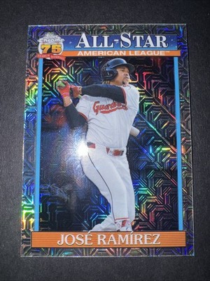 2026 Topps Series 2 Silver Pack Chrome All-Star Jose Ramirez #91ASC-18 Mojo