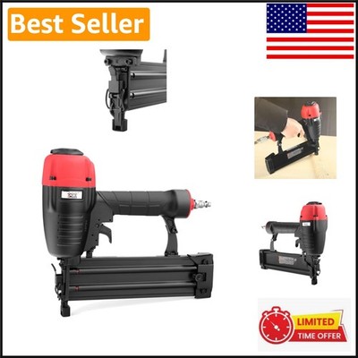 Durable 16-Gauge Finish Nailer - 360° Exhaust & Interchangeable Firing Triggers