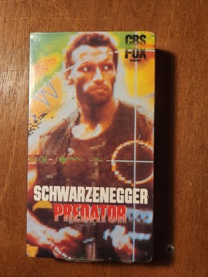 *Predator* Vhs 1988 SEALED With WATERMARKS Rip In Plastic See PICTURES 