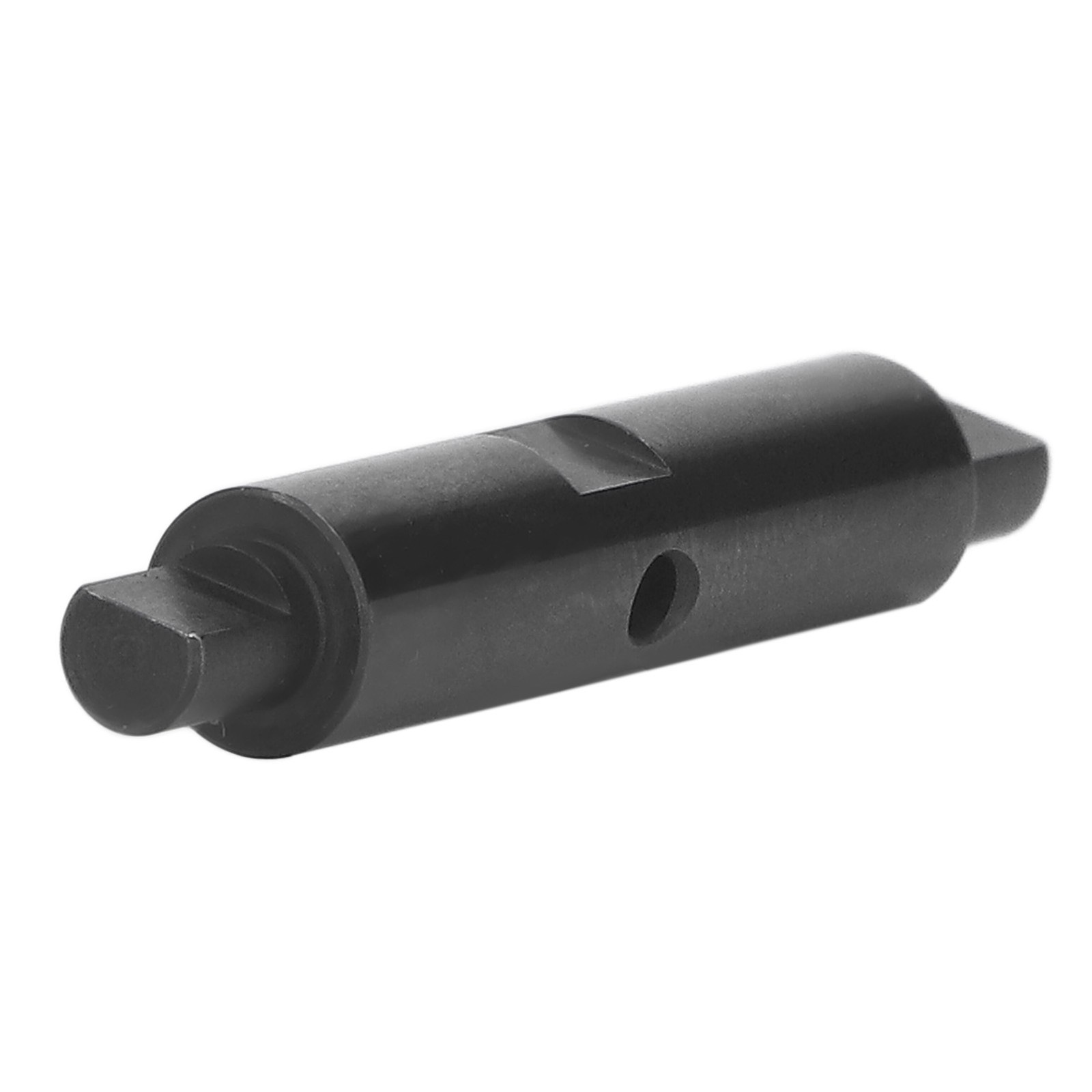 RC Spool Shaft Steel Black Wear Resistant Rustproof Rotor Shaft For 1/7