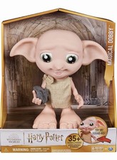 Wizarding World Harry Potter 8.5" Interactive Magical Dobby Elf  Sock 30 Sounds