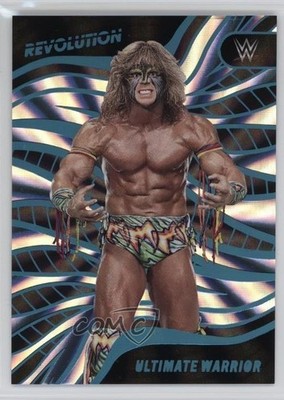 2023 Panini Revolution WWE Legends Sunburst 53/99 Ultimate Warrior #122 HOF 1u5y