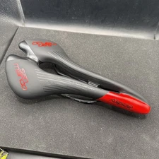 Selle San Marco Aspide Supercomfort Wide Black/red Cycling Saddle Seat  (945-19)