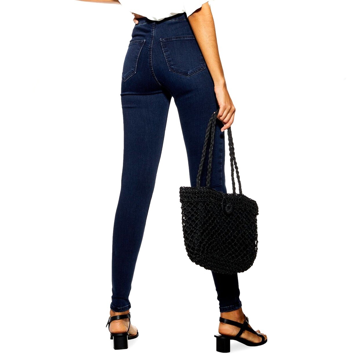 Joni High Waisted Skinny Jeans eBay