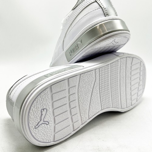 *NEW* Youth PUMA Cali Star Metallic Sneaker J GS White (382803 01), Sz 4.0 - 7.0 - 第 6/6 張圖片