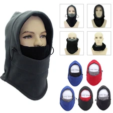 Cold Weather Neck Warmer Hiking Running Cycling Cap Ski Face Mask Hood Windproof