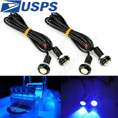 Spreader LED Marine Lights Deck Light 12V Pontoon Boat Fishing Lamp Waterproof