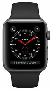 apple watch series 3 nike  42mm space grey