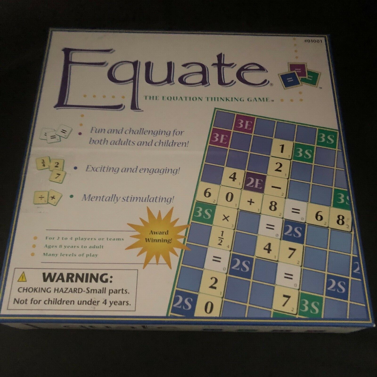 Equate- the Equation Thinking Game ~Math Algebraic Reasoning Fraction  Homeschool | eBay