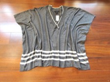 LANE BRYANT  NWT New 14 16  Lightweight Open Side PONCHO Pullover Sweater 1X