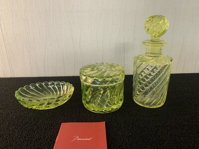 Ensemble Ouraline Aus Kristall Baccarat Und Oder Portieux (Preis Des Loses)