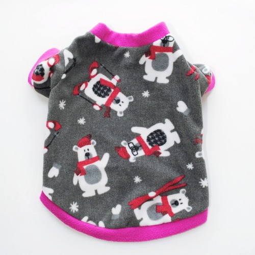 Pile Abbigliamento Animali Domestici Caldo Cane Gatto Maglione Invernale Cucciolo Giacca T C8 - Foto 15 di 41