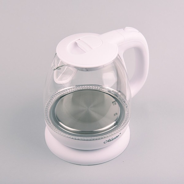 4820177148468 Feel-Maestro MR-055-WHITE Wasserkocher 1 L Weiß 1100 W Maestro-image