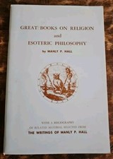 Great Books On Religion And Esoteric Philosophy By Manly P. Hall 1966