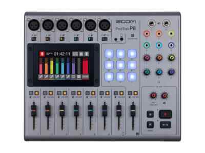 Zoom PODTRAK P8 Podcast Recorder Tracking from japan NEW