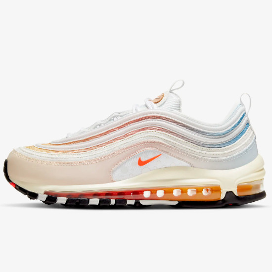 Кроссовки Nike Womens Air Max 97 Парусные/инфракрасные (DD8500-161) для ускоренной доставки