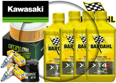 INSPEKTION BARDAHL XT4-S 10W40 ÖLFILTER LUFT CAN KAWASAKI VN 800 DRIFTER 01/02