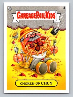 2022 Garbage Pail Kids Book Worms Gross Adaptations Choked-Up Chuy #3