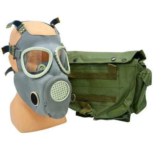 NEW Mask Polish Military MP-4 MP4 Surplus Bag Sealed M17 Gray Stalker Preppers