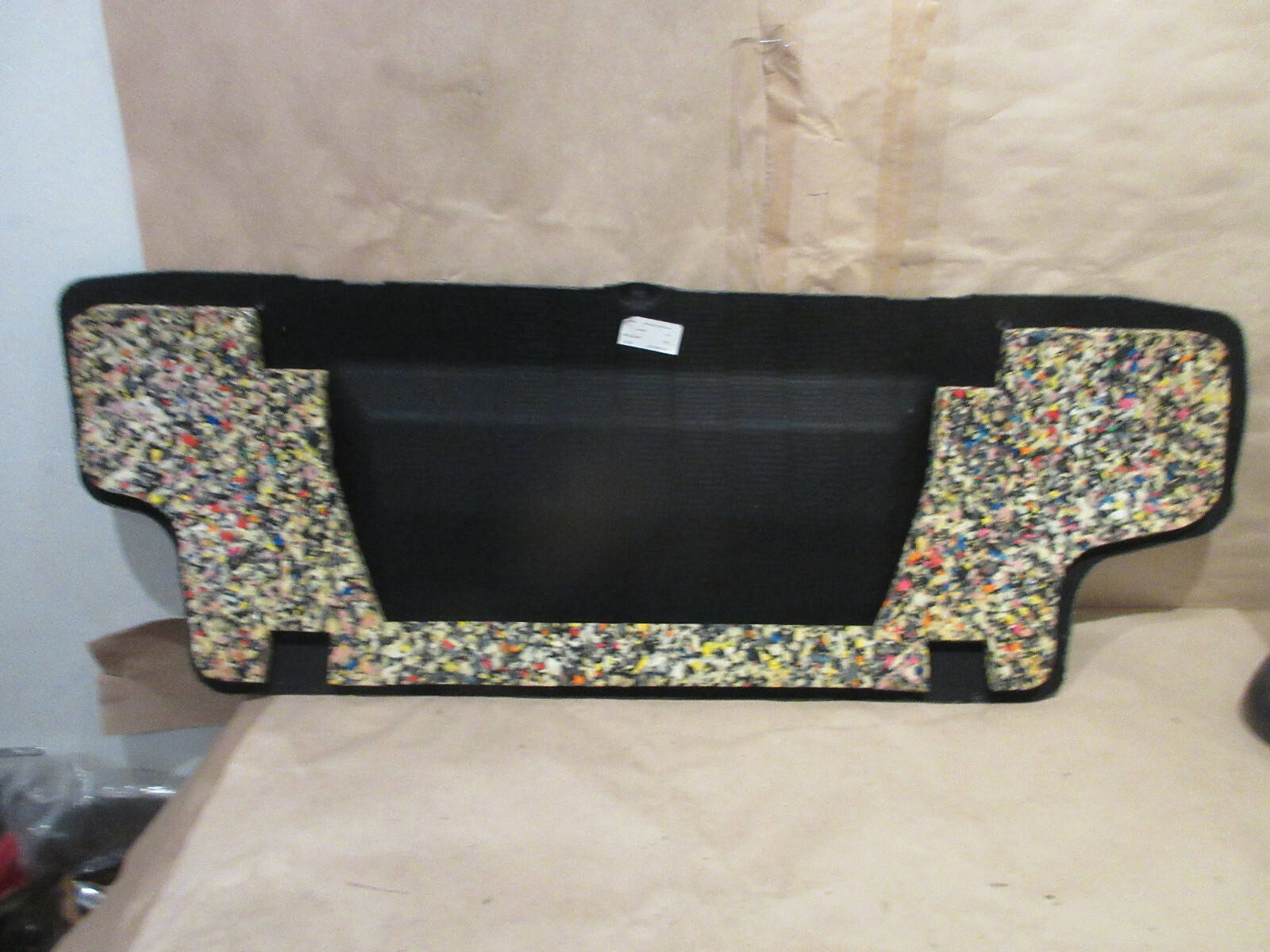 Maserati Quattroporte Trunk Trim Back Wall / Fuel Tank Cover Carpet  981307000