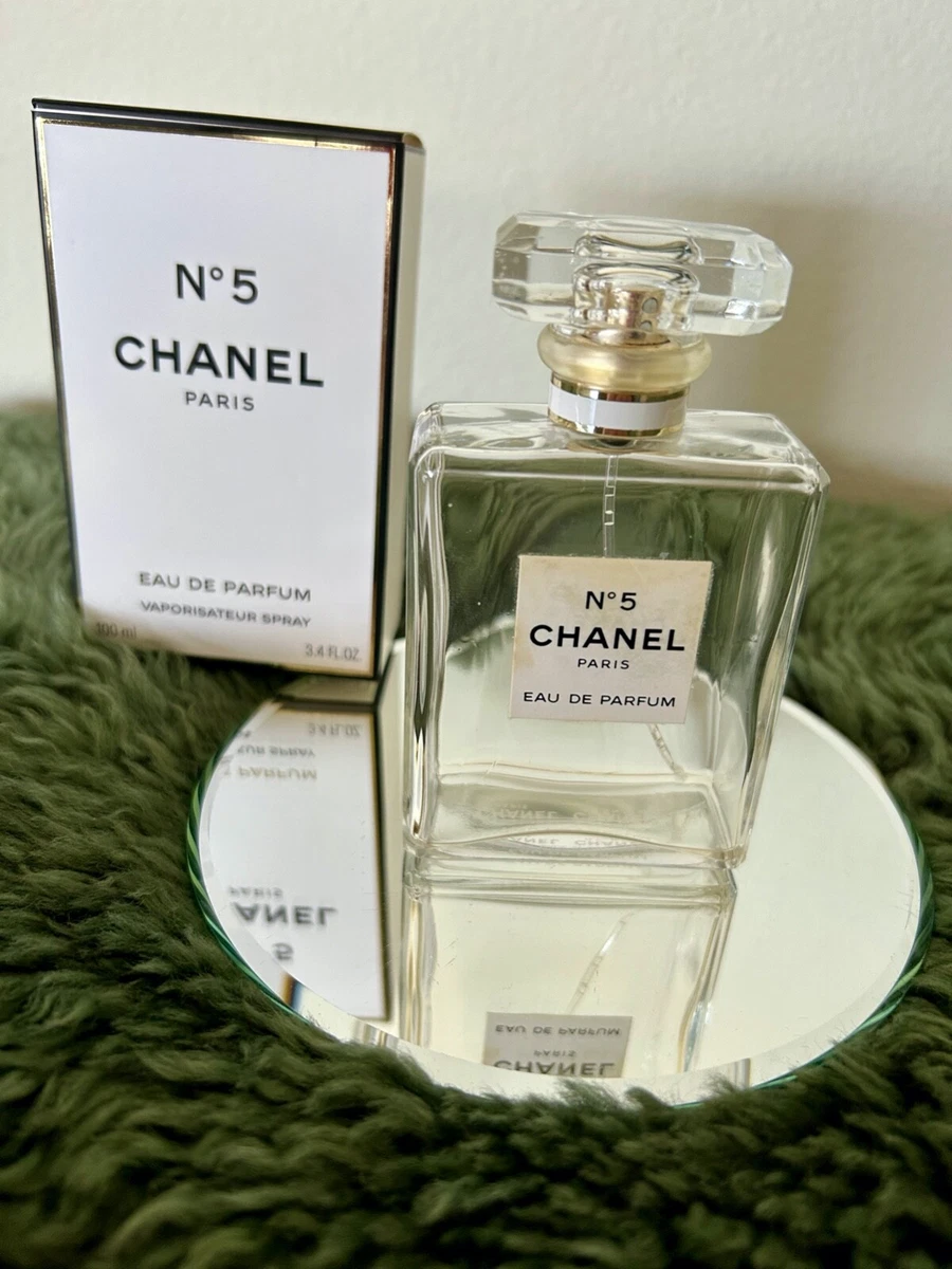 CHANEL No5 EMPTY EAU DE PARFUM BOTTLE W/BOX