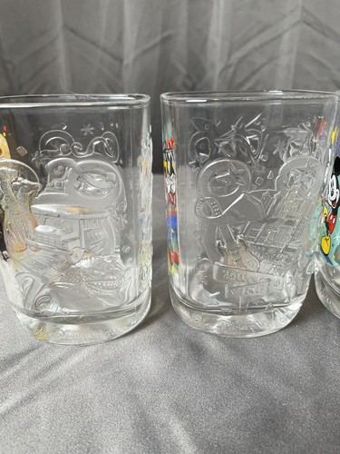 McDonalds Walt Disney World 2000 Millenium Gläser 4er Set Sammlerstück Mickey - Bild 6 von 12
