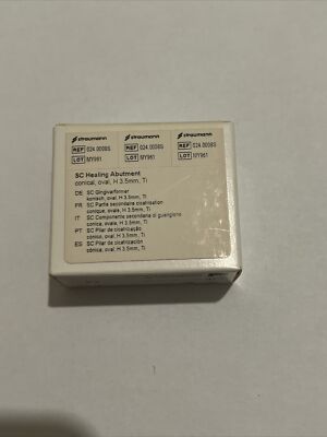 Straumann SC Gingivarformer, konisch, oval, H 3,5mm Ti, Healing Abutment