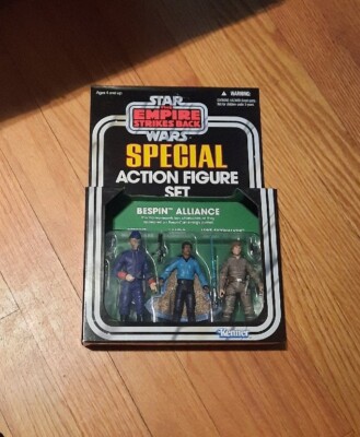 Star Wars SPECIAL ACTION FIGURE SET Bespin Alliance Guard LANDO Luke TVC
