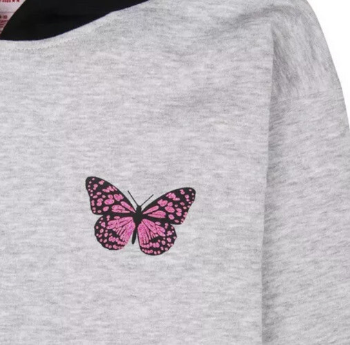 Threadgirls ~ Grey Buxy Hoodie 9-10 years image 2