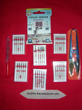 ORGAN MULTIPACKS SEWING MACHINE NEEDLES FITS TOYOTA/JANOME/SILVER/BOTHER/SINGER