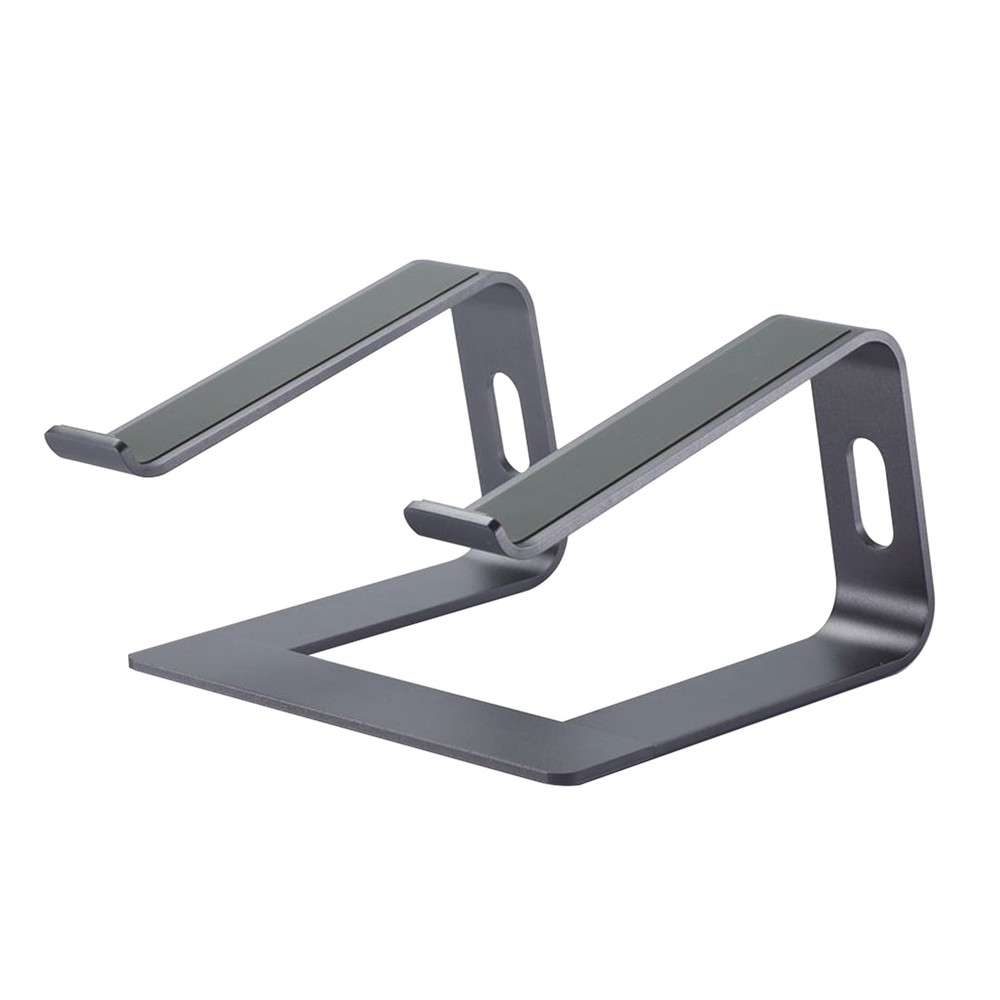 Adjustable Aluminum Laptop Stand - Stable Non-Slip Desk Holder for Tablets