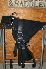 RIDERS CHOICE MINI HORSE BAREBACK SADDLE LEATHER STAINLESS MADE IN ALABAMA