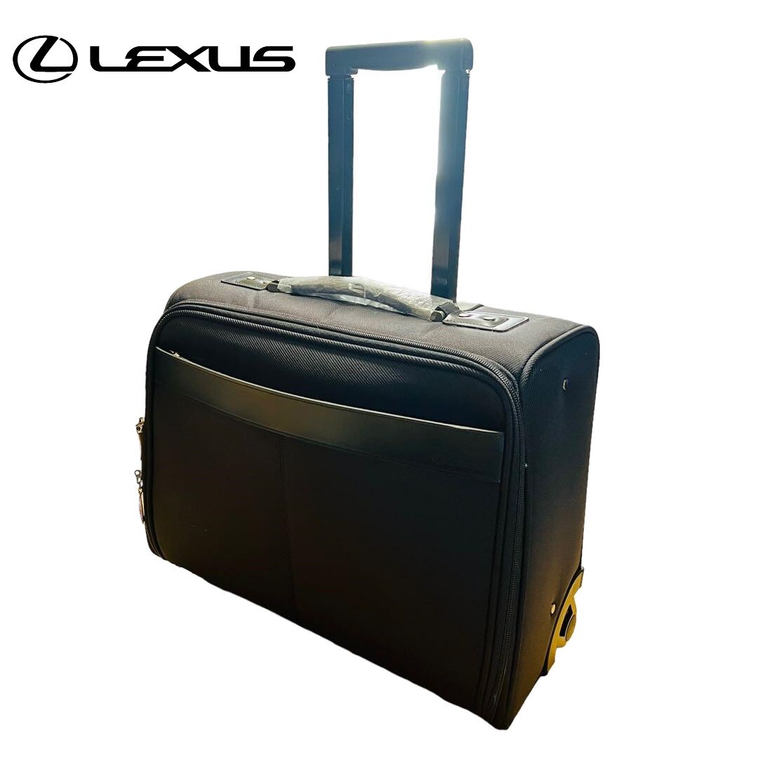 LEXUS Carry Bag Color Black Suitcase Trolley Case Men's with LEXUS Carry Bag Color Black Suitcase Trolley Case Men's with